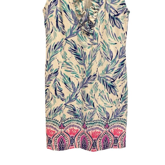 Lilly Pulitzer Tisbury Shift Resort Flock Together White Mini Dress , Size XS... - Picture 2 of 7